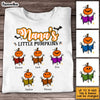 Personalized Fall Halloween Grandma Little Pumpkin T Shirt AG222 23O53 1