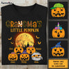 Personalized Grandma's Little Pumpkin Halloween T Shirt AG225 58O28 1