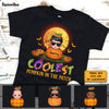 Personalized Coolest Pumpkin In the Patch Kid T Shirt AG226 58O28 1