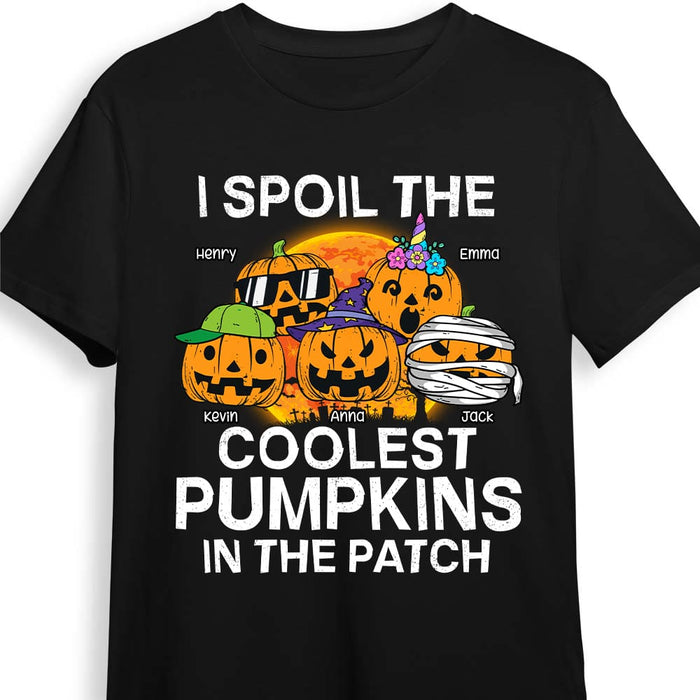 Personalized Grandma Spoils Cutest Pumpkin In The Patch T Shirt AG231 58O53 1