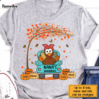 Personalized Fall Turkey Grandma T Shirt AG234 85O28 thumb 1