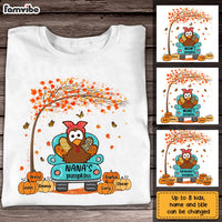 Personalized Fall Turkey Grandma T Shirt AG234 85O28 thumb 1