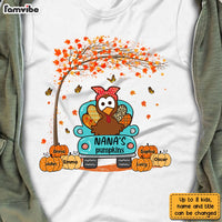 Personalized Fall Turkey Grandma T Shirt AG234 85O28 thumb 1