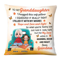 Personalized Granddaughter Hug This Pillow AG233 85O28 thumb 1