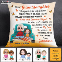 Personalized Granddaughter Hug This Pillow AG233 85O28 thumb 1