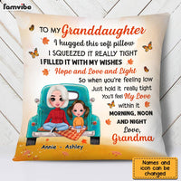 Personalized Granddaughter Hug This Pillow AG233 85O28 thumb 1