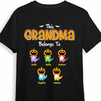 Personalized Halloween Grandma Dinosaur Belongs To T Shirt AG231 23O47 thumb 1