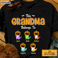 Personalized Halloween Grandma Dinosaur Belongs To T Shirt AG231 23O47 thumb 1