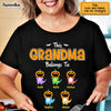 Personalized Halloween Grandma Dinosaur Belongs To T Shirt AG231 23O47 1
