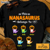 Personalized Halloween Grandmasaurus Dinosaur Belongs To T Shirt AG232 23O47 1