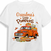 Personalized Grandma's Pumpkin Fall Season T Shirt AG235 58O34 thumb 1