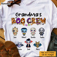 Personalized Halloween Grandma's Boo Crew T Shirt AG233 23O47 thumb 1