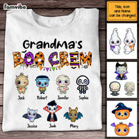 Personalized Halloween Grandma's Boo Crew T Shirt AG233 23O47 thumb 1