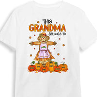 Personalized Fall Pumpkin Grandma Belongs To T Shirt AG234 23O31 thumb 1