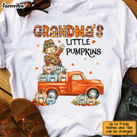 Personalized Fall Grandma Pumpkin Truck T Shirt AG235 23O31 thumb 1