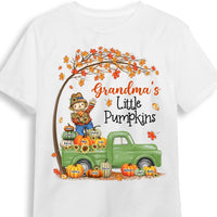 Personalized Fall Grandma Pumpkin Truck T Shirt AG241 23O53 thumb 1