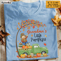 Personalized Fall Grandma Pumpkin Truck T Shirt AG241 23O53 thumb 1