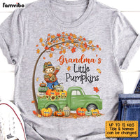 Personalized Fall Grandma Pumpkin Truck T Shirt AG241 23O53 thumb 1