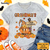 Personalized Grandma's Little Pumpkins Fall T Shirt AG266 32O28 1