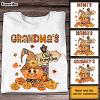 Personalized Grandma's Little Pumpkins Fall T Shirt AG266 32O28 thumb 1