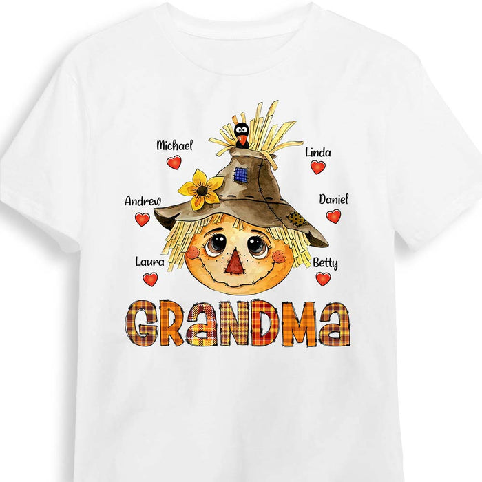 Personalized Grandma Pumpkins Fall T Shirt AG242 32O31 1