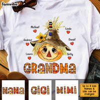 Personalized Grandma Pumpkins Fall T Shirt AG242 32O31 thumb 1