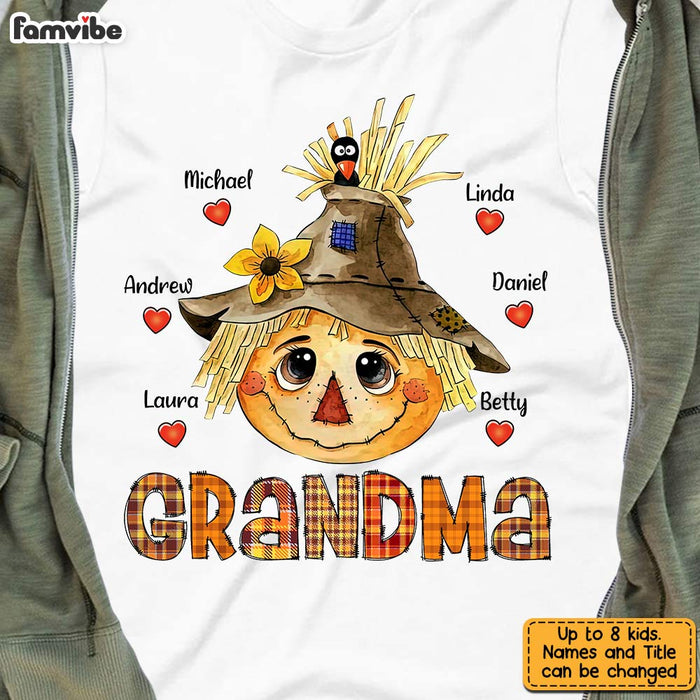 Personalized Grandma Pumpkins Fall T Shirt AG242 32O31 1