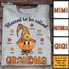 Personalized Blessed To Be Called Grandma Fall T Shirt AG257 30O31 1