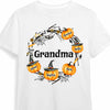 Personalized Happy Halloween Grandma Pumpkin T Shirt AG242 58O47 1