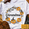 Personalized Happy Halloween Grandma Pumpkin T Shirt AG242 58O47 1