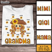 Personalized Fall Grandma Scarecrow T Shirt AG242 23O31 thumb 1
