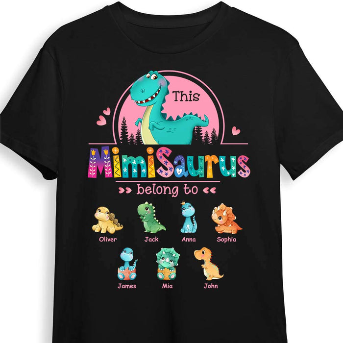 Personalized This Grandma Dinosaur Belongs To T Shirt AG243 30O28 1