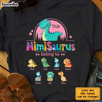 Personalized This Grandma Dinosaur Belongs To T Shirt AG243 30O28 thumb 1