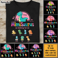 Personalized This Grandma Dinosaur Belongs To T Shirt AG243 30O28 thumb 1