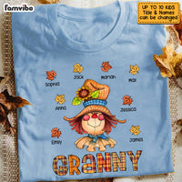 Personalized Happy Fall Season Grandma T Shirt AG251 58O53 thumb 1