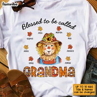 Personalized Fall Scarecrow Grandma T Shirt AG261 30O53 thumb 1