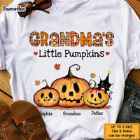 Personalized Fall Grandma Pumpkins T Shirt AG251 32O47 thumb 1