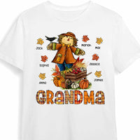 Personalized Blessed To Be Called Grandma Happy Fall Season T Shirt AG244 58O47 thumb 1