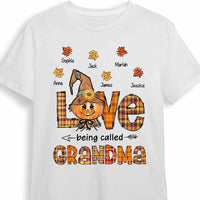 Personalized Fall Grandma T Shirt AG272 23O34 thumb 1
