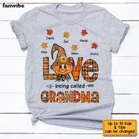 Personalized Fall Grandma T Shirt AG272 23O34 thumb 1