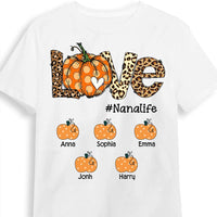 Personalized Grandma Life Fall T Shirt AG255 32O28 thumb 1