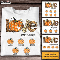 Personalized Grandma Life Fall T Shirt AG255 32O28 thumb 1