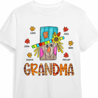 Personalized Grandma Scarecrown Fall T Shirt AG252 30O47 thumb 1