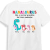 Personalized Dinosaur Grandma T Shirt AG252 85O31 1