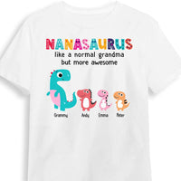 Personalized Dinosaur Grandma T Shirt AG252 85O31 thumb 1