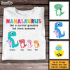 Personalized Dinosaur Grandma T Shirt AG252 85O31 1