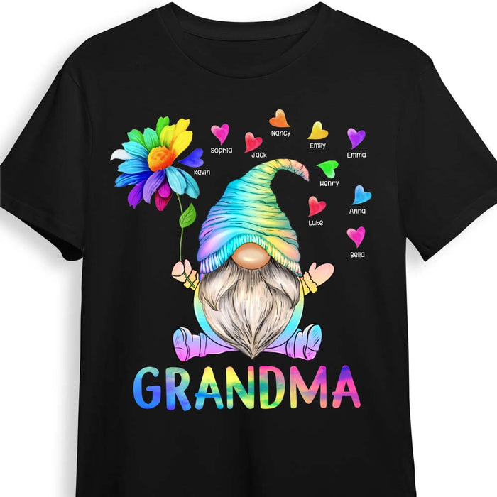 Personalized Gnome Grandma T Shirt AG251 85O53 1