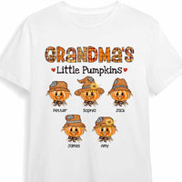Personalized Scarecrow Happy Fall Grandma T Shirt AG261 58O47 thumb 1
