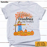 Personalized Fall Grandma Scarecrown Pumpkins T Shirt AG265 30O31 thumb 1