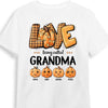 Personalized Fall Love Being Called Grandma T Shirt AG262 23O31 1